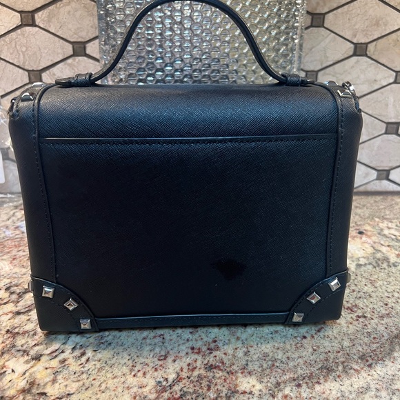 Michael Kors - Black Studded Handbag - Picture 2 of 8